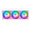 CT140 EX Reverse ARGB Sync PC Cooling Fan Pink (3-Fan Pack)