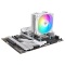 UX500 ARGB Sync CPU Cooler - White