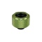 Pacific C-PRO G1/4 PETG Tube 16mm OD Compression – Green (6-Pack Fittings)