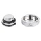 Pacific F-Pro G1/4 Stop Plug w/ O-Ring - Chrome