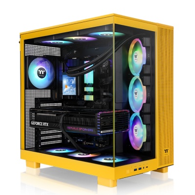 View 380 XL TG ARGB Bumblebee Mid Tower Chassis