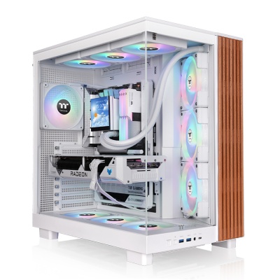 View 380 XL WS ARGB Snow Mid Tower Chassis