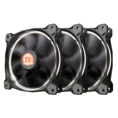 Riing 12 LED White (3 fans pack)